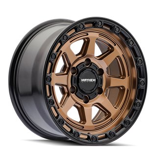 Mayhem | RIDGELINE 18x9 ET20 - Satin Bronze/Black Lip