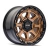 Mayhem | RIDGELINE 18x9 ET20 - Satin Bronze/Black Lip