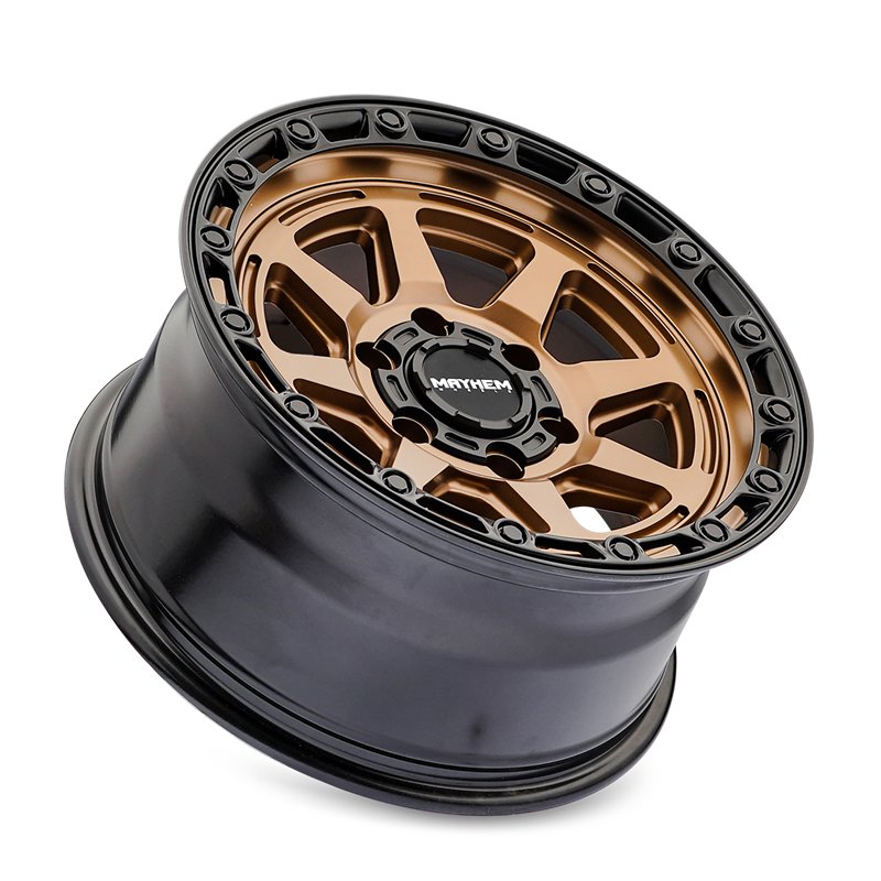 Mayhem | RIDGELINE 18x9 ET20 - Satin Bronze/Black Lip