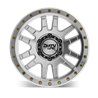 Dirty Life | CANYON PRO 17x9 ET0 - Machined With Silver Window