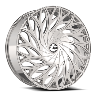 AZARA | AZA-525 22.00x9.50 ET15 - Nano Chrome