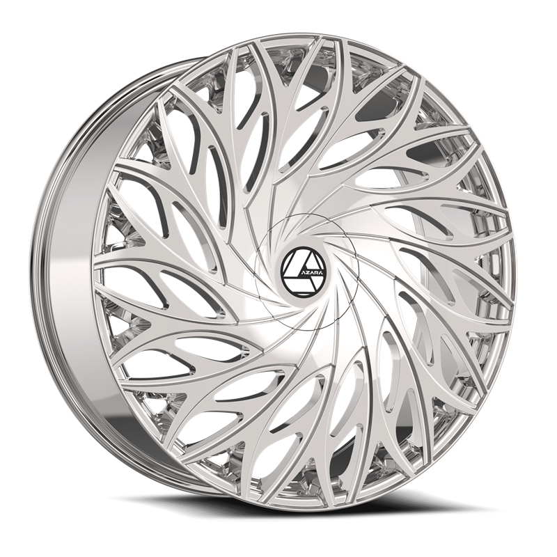 AZARA | AZA-525 22.00x9.50 ET15 - Nano Chrome