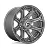 Fuel Off-Road | D705 SIEGE 26.00x14.00 ET-75 - Anthracite Brushed Tint Clear