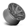 Fuel Off-Road | D705 SIEGE 26.00x14.00 ET-75 - Anthracite Brushed Tint Clear