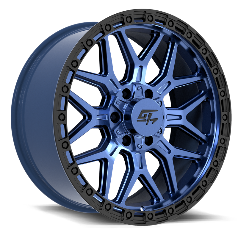 GT OFFROAD | REVOLT 17.00x9.00 ET12 - Midnight Blue With Black Ring