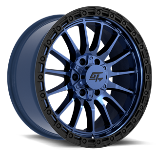 GT OFFROAD | RENEGADE 17.00x9.00 ET-12 - Midnight Blue With Black Ring