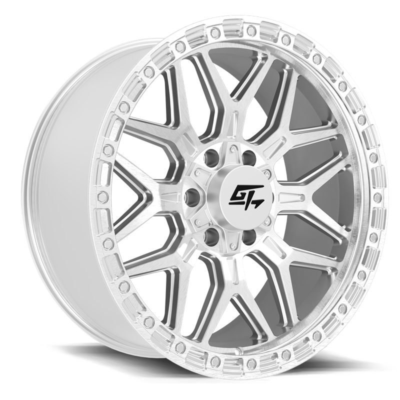 GT OFFROAD | REVOLT 17.00x9.00 ET-12 - Hyper Silver Machined Face