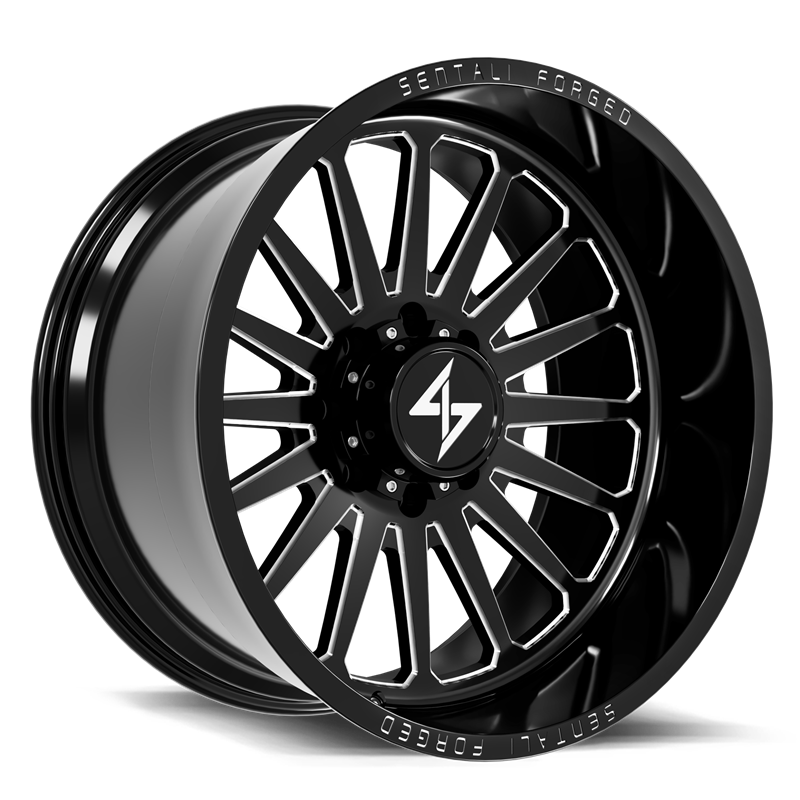 SENTALI FORGED | SF-2 24.00x12.00 ET-44 - Gloss Black Milled