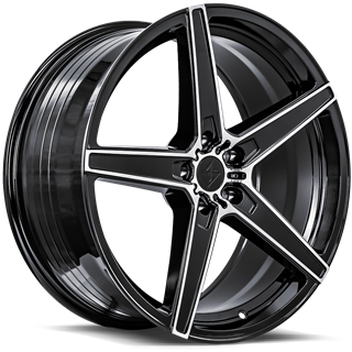 SENTALI STREET | SS4 22.00x10.50 ET20 - Gloss Black Machined