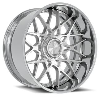 SENTALI BARREL FORGED XTREME | BFX5 22.00x12.00 ET-44 - Polished Lip / Brushed Centre