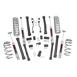 Rough Country | Suspension Lift Kit w/Shocks - Grand Cherokee 4.0L / 5.2L / 5.9L 1993-1998 Rough Country Lift Kits