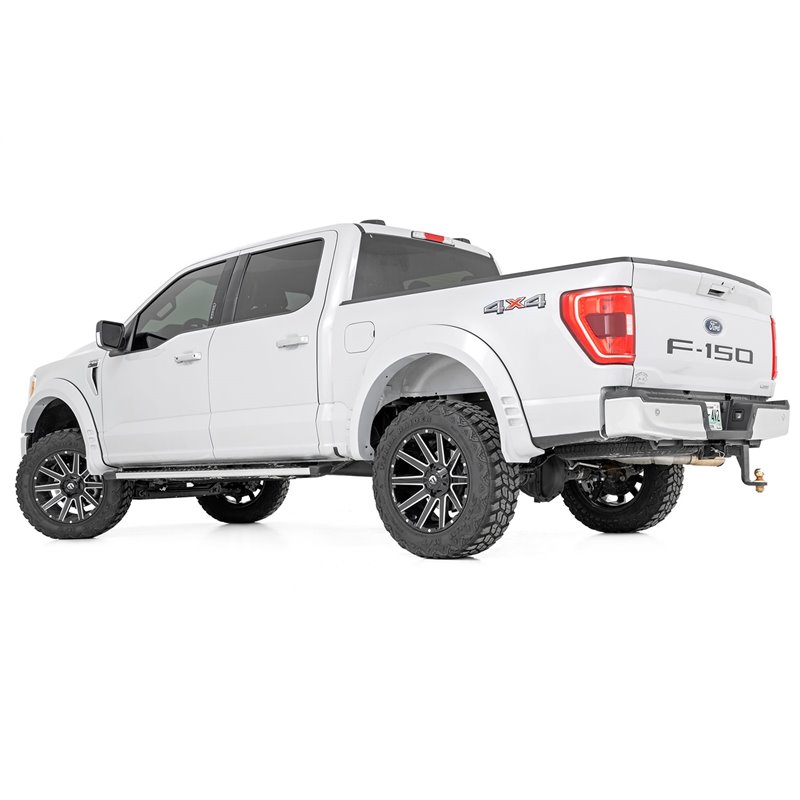 Rough Country | Pocket Fender Flares - F-150 2021-2022 Rough Country Fender Flares & Trim