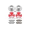 PowerStop | Z36 Extreme Performance Disc Brake Pad/Caliper & Rotor Kit - F-350 2000-2004 PowerStop Brake Kits
