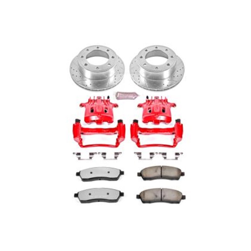PowerStop | Z36 Extreme Performance Disc Brake Pad/Caliper & Rotor Kit - Excursion / F-250 / F-350 2000 PowerStop Brake Kits