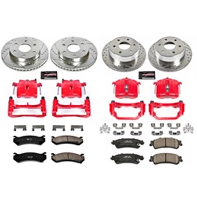 PowerStop | Z23 Evolution Sport Performance Disc Brake Pad/Caliper & Rotor Kit - Chevrolet / GMC 2000-2005 PowerStop Brake Kits