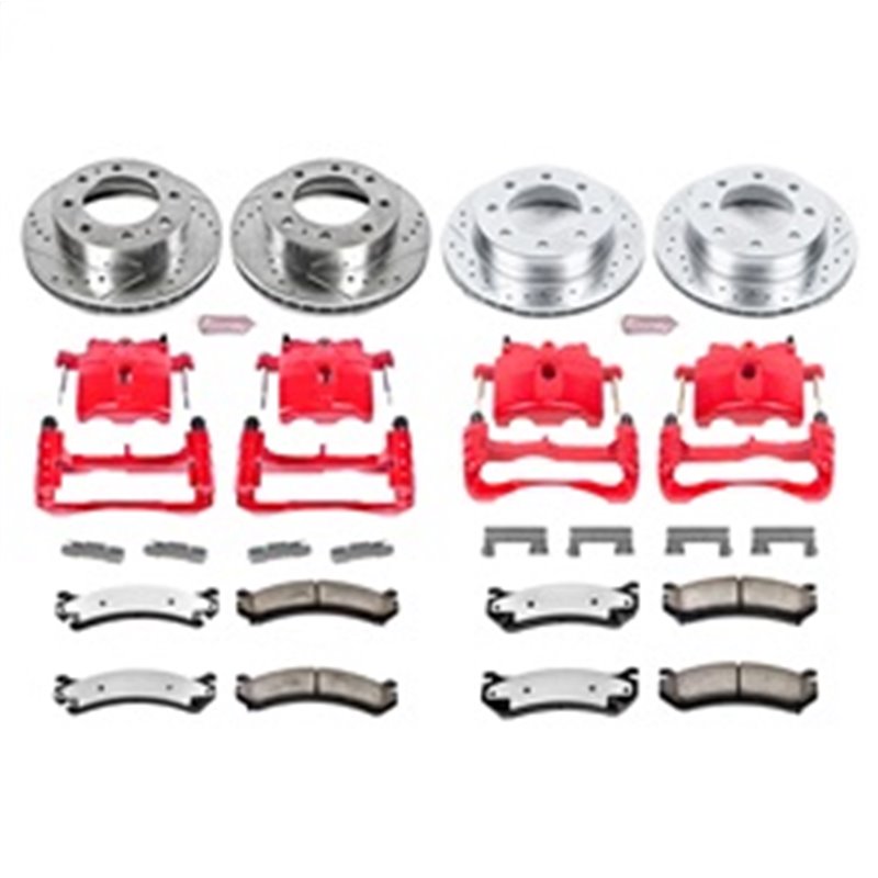 PowerStop | Z36 Extreme Performance Disc Brake Pad/Caliper & Rotor Kit - Silverado / Sierra 2500 HD / 2004 PowerStop Brake Kits