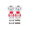 PowerStop | Z36 Extreme Disc Brake Pad/Caliper & Rotor Kit - Silverado / Sierra HD / Suburban / Yukon XL 2500 2003-2005 Power...