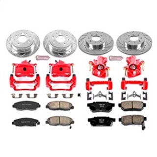 PowerStop | Z23 Evolution Sport Performance Disc Brake Pad/Caliper & Rotor Kit - Civic Si 1.6L 1999-2000 PowerStop Brake Kits
