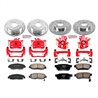 PowerStop | Z23 Evolution Sport Performance Disc Brake Pad/Caliper & Rotor Kit - Civic Si 1.6L 1999-2000 PowerStop Brake Kits