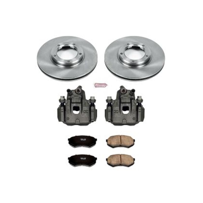PowerStop | Disc Brake Pad/Caliper & Rotor Kit - Tacoma 2.4L / 2.7L / 3.4L 1995-2004