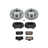 PowerStop | Disc Brake Pad/Caliper & Rotor Kit - Tacoma 2.4L / 2.7L / 3.4L 1995-2004
