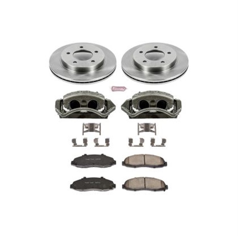 PowerStop | Disc Brake Pad/Caliper & Rotor Kit - F-150 / Heritage 2000-2004