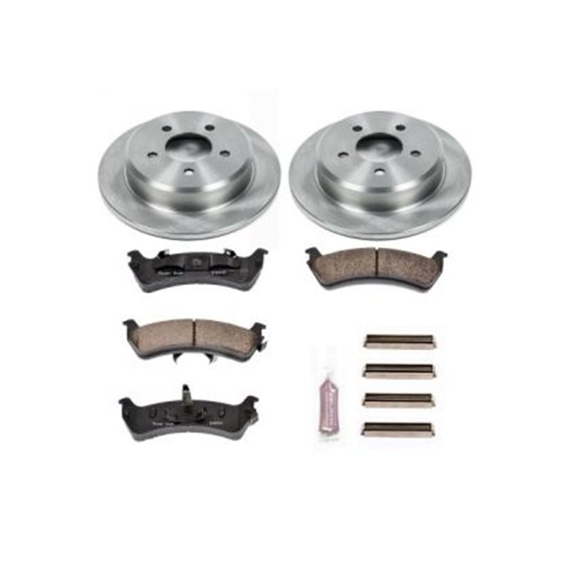 PowerStop | Disc Brake Pad & Rotor Kit - Explorer / Explorer Sport / Ranger / Mountaineer 4.0L / 4.9L 2000-2002