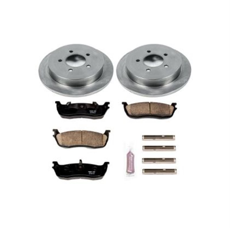 PowerStop | Disc Brake Pad & Rotor Kit - Ford / Lincoln 2000-2004 PowerStop Brake Kits