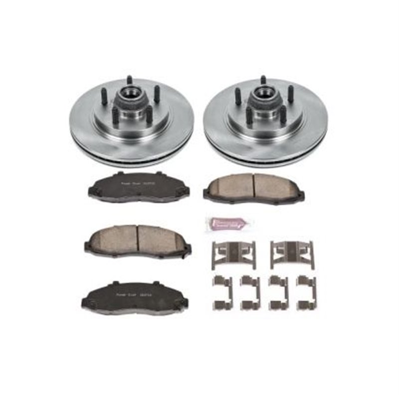 PowerStop | Disc Brake Pad & Rotor Kit - F-150 / Heritage / Blackwood 2000-2004