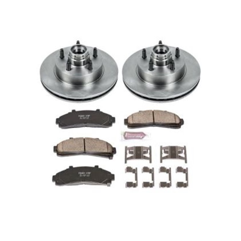 PowerStop | Disc Brake Pad & Rotor Kit - Ranger / B4000 SE 2000-2002
