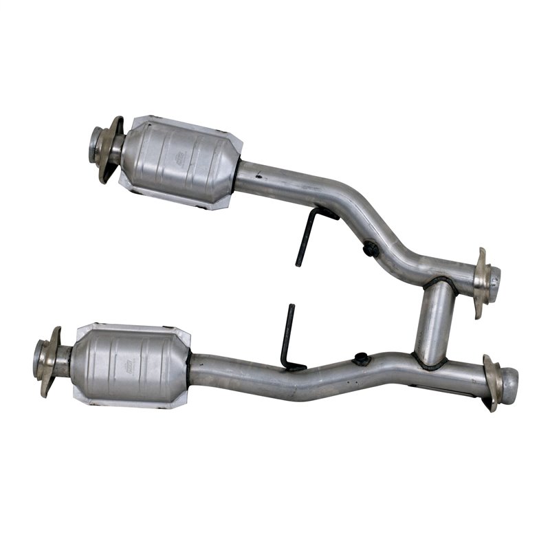 BBK Performance | High-Flow Short Mid H-Pipe Assembly - Mustang 4.6L 1996-2004 BBK Performance Exhaust Pipes