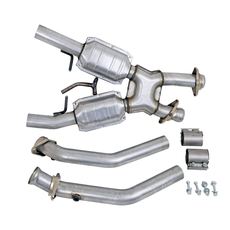 BBK Performance | High-Flow Full X-Pipe Assembly - Mustang GT / GTS 4.9L 1994-1995 BBK Performance Exhaust Pipes