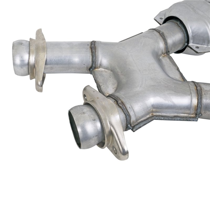 BBK Performance | High-Flow Short Mid X-Pipe Assembly - Mustang 4.9L 1994-1995