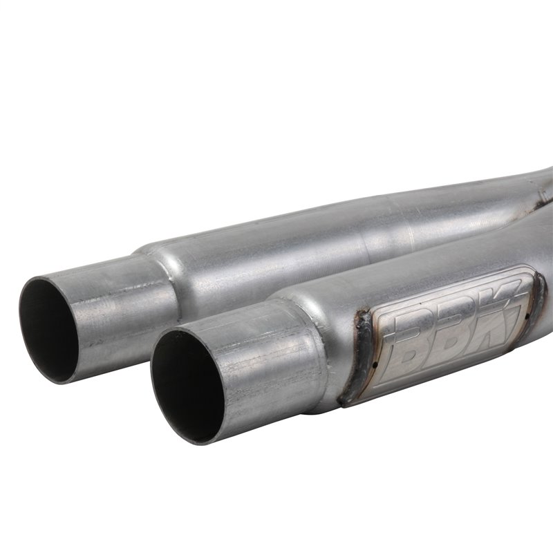 BBK Performance | High Flow Performance Resonator Delete X-Pipe - Mustang 2015-2023 BBK Performance Exhaust Pipes