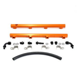 BBK Performance | High-Flow Billet Aluminum Fuel Rail Kit - Challenger / Charger / Magnum 5.7L / 6.1L 2005-2013