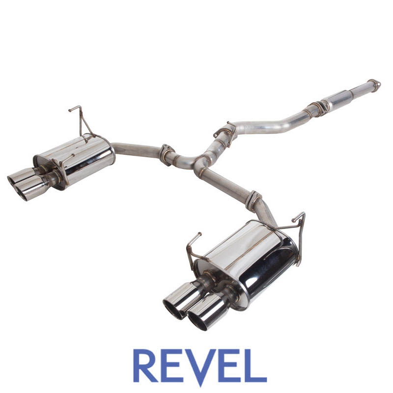 REVEL | Medallion Touring-S Cat-Back Exhaust - WRX 2022-2026 REVEL Cat-Back Exhausts