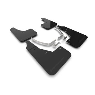 RallyArmor | Black UR Mud Flap Logo Noir Métallique - Ioniq 5 2022-2023