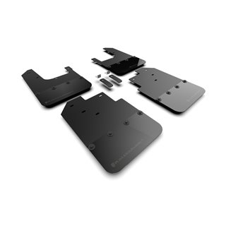 RallyArmor | Black Mud Flap Logo Vert Armé - Tacoma 2016-2023