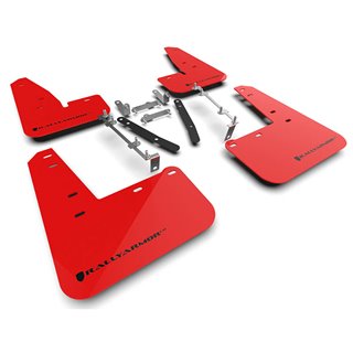 RallyArmor | Red UR Mud Flap Logo Noir - GR Corolla 2023-2025 RallyArmor Garde-boue