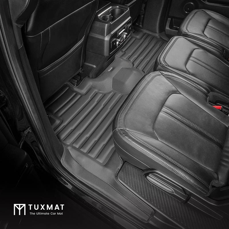 TuxMat | Tapis Protecteurs (1ère, 2e & 3e Rangée) - Expedition 2018-2024 (8-Seater)