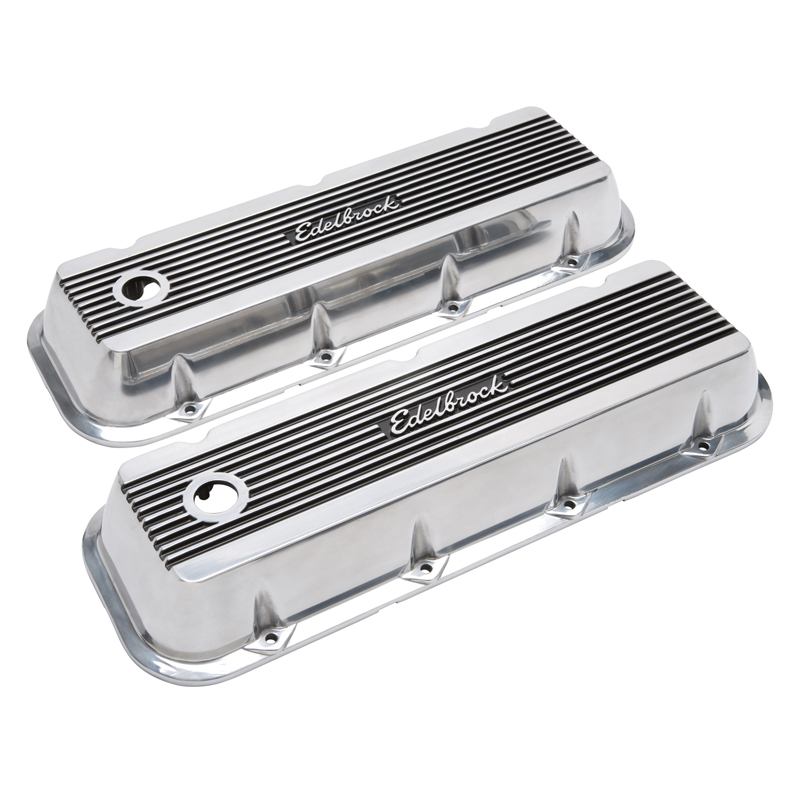 Edelbrock | Engine Valve Cover Set - Camaro / Corvette / Monte Carlo 1965-1975