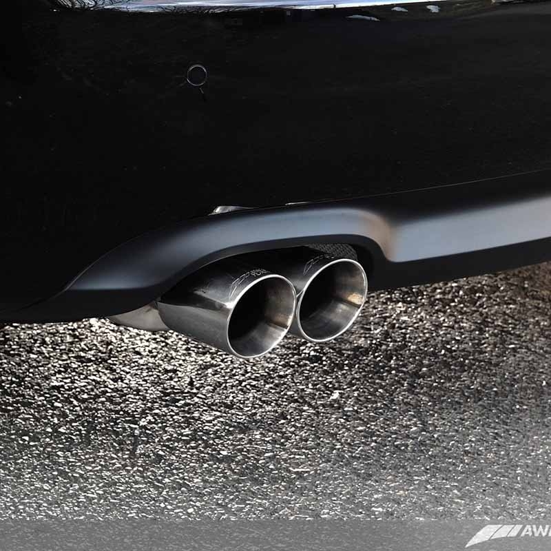 AWE Tuning | Touring Cat-Back Exhaust (Single Twin Silver Tips) - A5 Quattro 2.0T 2010-2017 AWE Tuning Cat-Back Exhausts