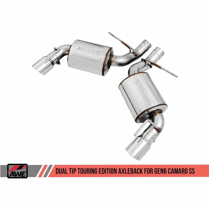 AWE Tuning | Touring Axle-Back Exhaust - Camaro SS / ZL1 2016-2022 AWE Tuning Axle-Back Exhausts