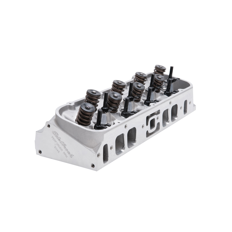 Edelbrock | Engine Cylinder Head - Camaro / Corvette / Monte Carlo 1966-1975 Edelbrock Engine Block