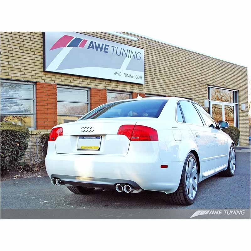 AWE Tuning | Touring Cat-Back Exhaust - A4 3.2L 2006-2008 AWE Tuning Cat-Back Exhausts