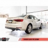 AWE Tuning | Track Cat-Back Exhaust - A4 Quattro 2.0T 2017-2018 AWE Tuning Cat-Back Exhausts