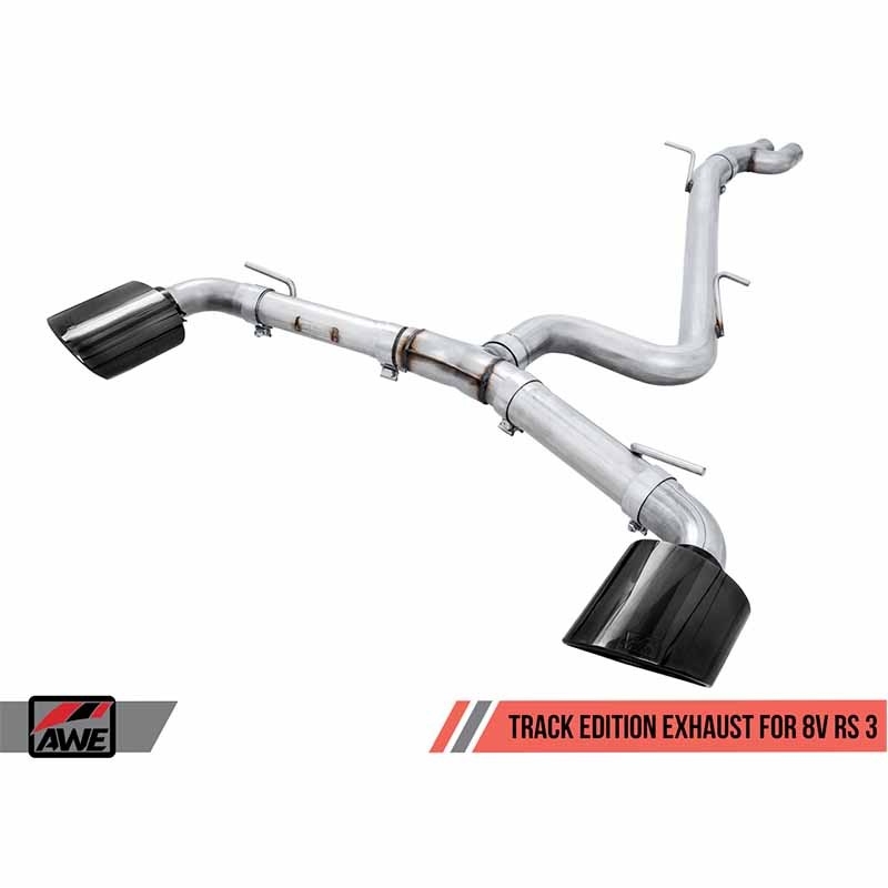 AWE Tuning | Track Cat-Back Exhaust - RS3 2.5T 2017-2020 AWE Tuning Cat-Back Exhausts