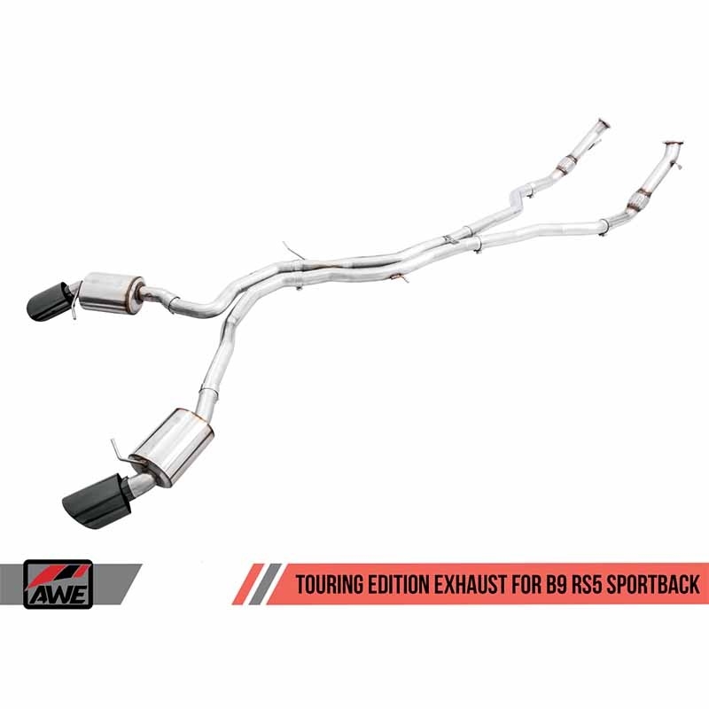 AWE Tuning | Touring Cat-Back Exhaust - RS5 2.9TT 2019 AWE Tuning Cat-Back Exhausts