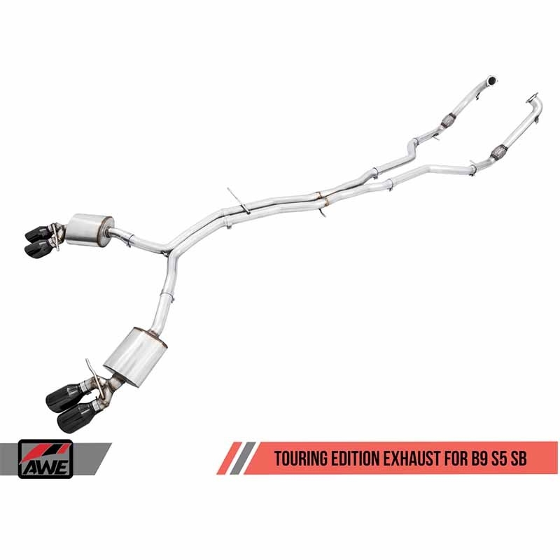 AWE Tuning | Touring Cat-Back Exhaust - S5 Sportback 3.0T 2018-2023 AWE Tuning Cat-Back Exhausts