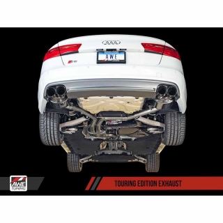AWE Tuning | Touring Cat-Back Exhaust - S6 4.0T 2012-2018 AWE Tuning Cat-Back Exhausts